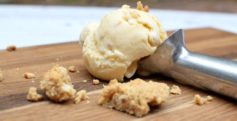 apple crumble ice cream