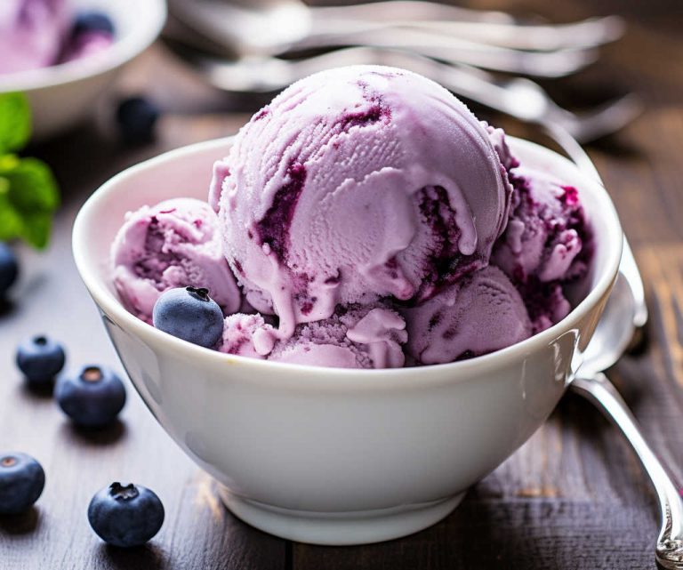 Blueberry Ice Cream Recipe