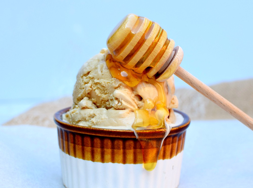 Honey Caramel Ice Cream