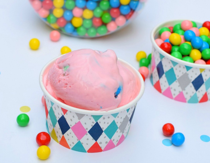 Bubble gum ice cream recipe