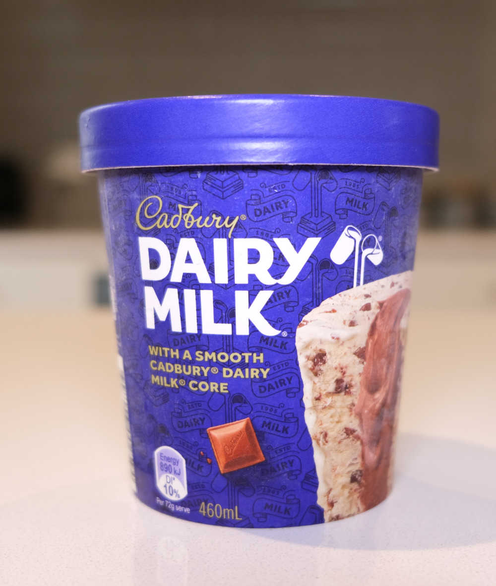 Review Of Cadbury Dairy Milk 460ml Scoop Club