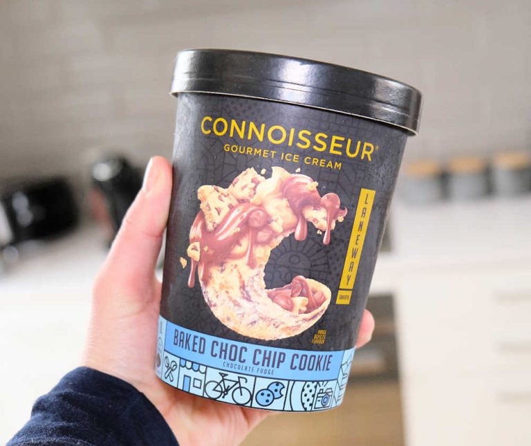 Review Of Connoisseur Baked Choc Chip Cookie Ice Cream Scoop Club